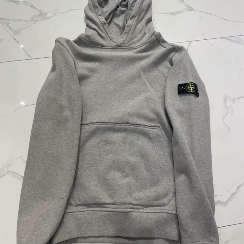 스톤아일랜드 그레이 후드티s