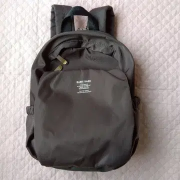 BASIC BAGS 다크 그레이 미니 백팩