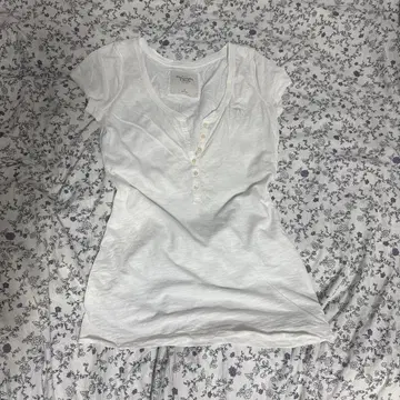 Abercrombie & Fitch 헨리넥 반팔 T셔츠 00s