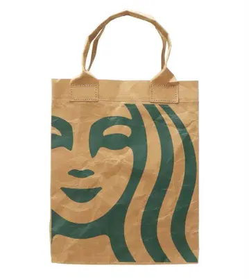 스타벅스 크라프트 페이퍼 쇼핑백 S