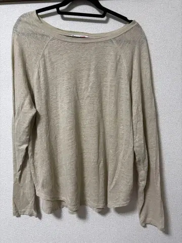 Spick and Span 베이지 긴팔 T셔츠