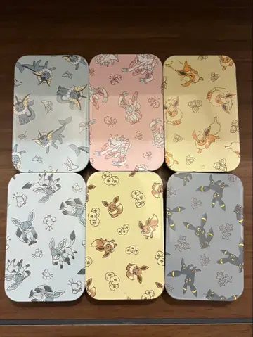 포켓몬 이브이 컬렉션 푸치캔 컬렉션 캔 케이스