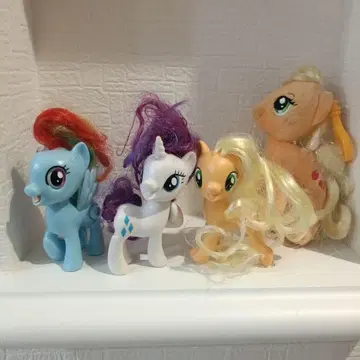 My Little Pony 피규어 마스코트 4세트 마이리틀포니