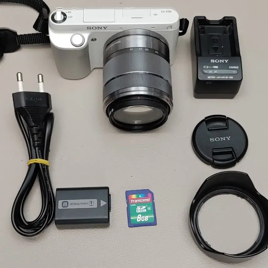 소니 NEX-F3 미러리스 카메라 풀세트