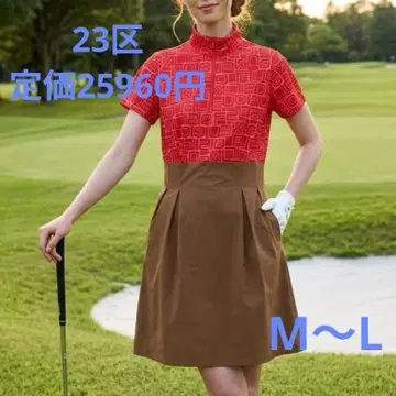 23구 여자 골프웨어 접촉 냉감 UV 케어 수분 흡수 속건성 도킹 원피스