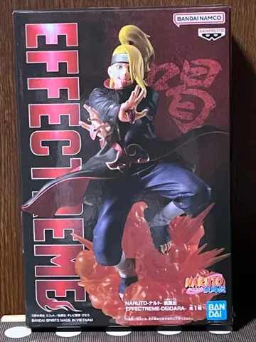 NARUTO 나루토 돌풍전 EFFECTREME 데이다라 피규어