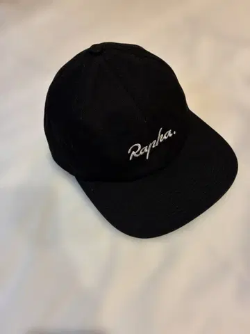 Rapha 블랙 야구 모자 ONE SIZE