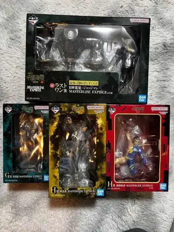 주술회전 제일복권 피규어 4체 세트