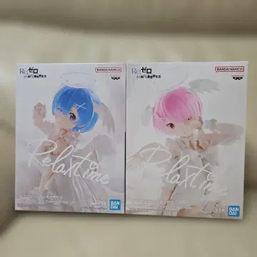 Re: 제로부터 시작하는 이세계 생활 Relax time 렘 라무 피규어