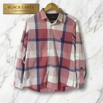 BLACK LABEL CRESTBRIDGE 체크 무늬 긴팔 셔츠