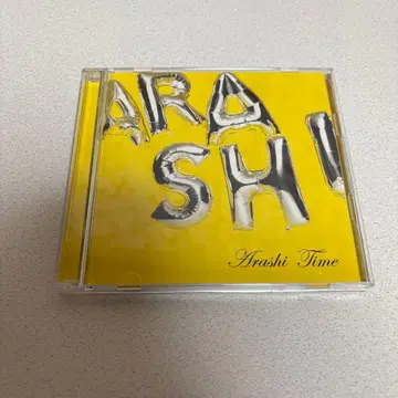 아라시 ARASHI Time 초회 한정판 CD 2장 세트 오비 포함