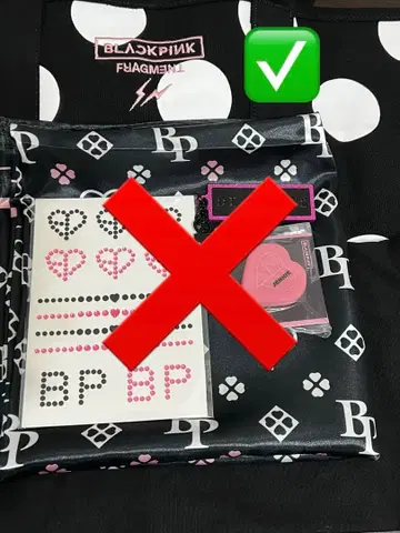 BLACKPINK 프라그먼트 백