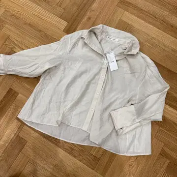 23구 베이지 긴팔 셔츠 38