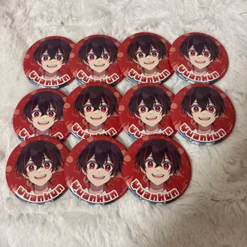 컬러풀 피치 유안군 신 비쥬 캔 배지 11개