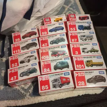 토미카 미니카 세트 일괄 16대