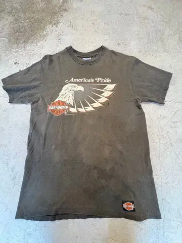 80s USA제 America's Pride Eagle 할리 티셔츠