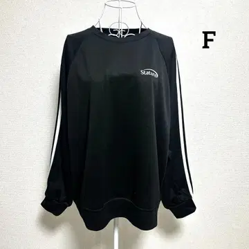 그레일 F 긴팔 트레이닝복 저지 블랙 스포츠 신축성