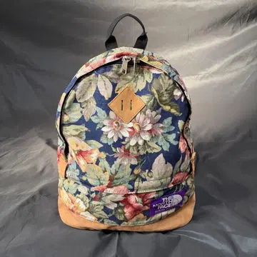 THE NORTH FACE 나나미카 콜라보 퍼플 라벨 꽃무늬 백팩