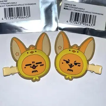 ACT:TOMORROW 캡슐 토이 팬 헤어핀 2개 세트