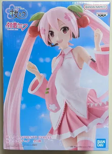 [ 새상품 익명 배송 ] 하츠네 미쿠 EVOLVE 벚꽃 미쿠 피규어