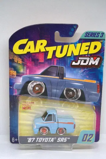 새상품 '87 TOYOTA SR5 미니카 다이캐스트 메탈