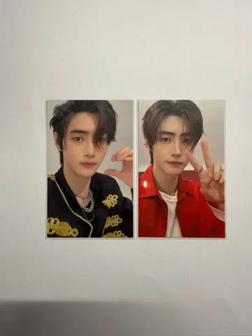 ENHYPEN 결 타워 레코드 HMV 럭키 드로우 성훈 2장 세트