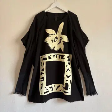 Bernhard Willhelm 2018 S/S 아카이브 티셔츠 블랙
