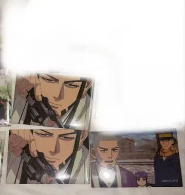 골든 카무이 트레이딩 스퀘어 장면 사진 캔뱃지 A