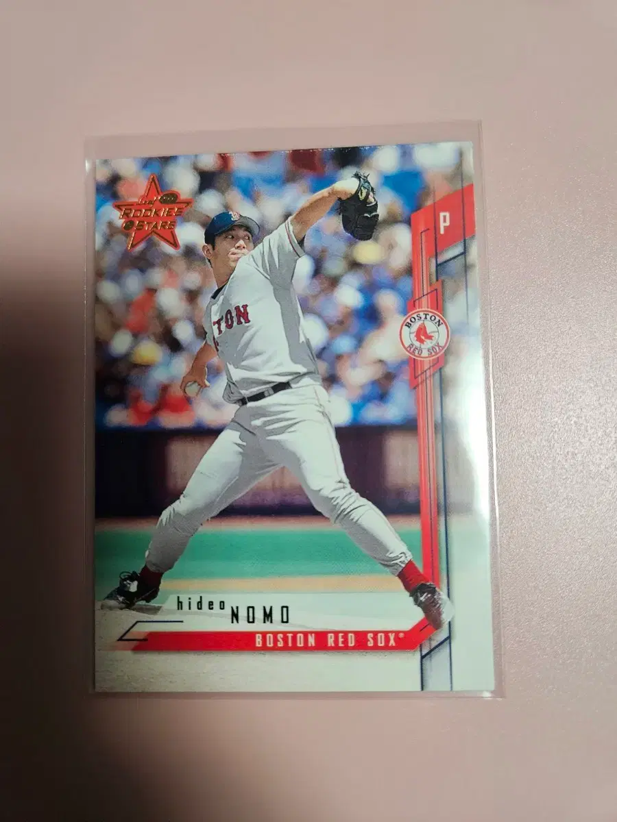 노모 히데오 2001 Donruss base 카드