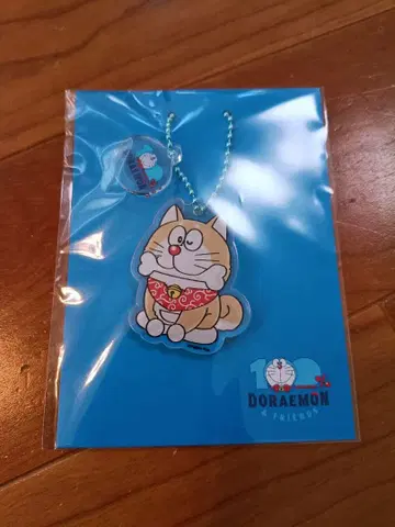 100% 도라에몽 & 프렌즈전 아크릴 2단 키링 시바견 도라에몽