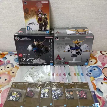 철혈의 오펀스 제일복권 건담 발바토스 A상 B상 라스트 원상