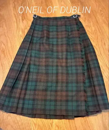 O'NEIL OF DUBLIN 오닐 오브 더블린 스커트 체크