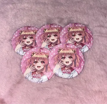 컬러풀피치 카라피치 전시회 캔뱃지 노아 5개 세트