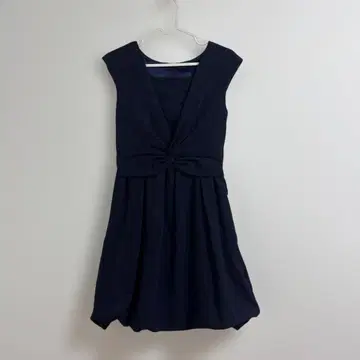 네이비 벌룬, 스트레이트 파티 드레스 2way