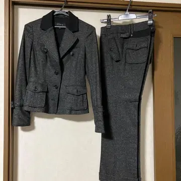 EPOCA 더블 브레스트 팬츠 셋업 그레이