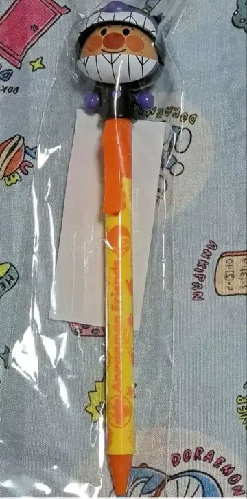 호빵맨 뮤지엄 한정판 액션 볼펜 세균맨 호빵맨