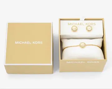 MICHEAL KORS 팔찌 귀걸이 세트