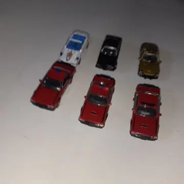 서부경찰 미니카 전 6종 세트