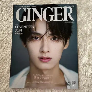 SEVENTEEN 준 JUN 잡지 진저 GINGER
