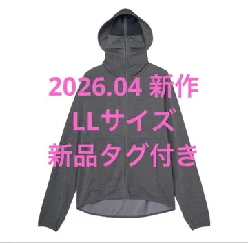 워크맨 쿨 UV 선셰이드 후드티 EX+ 다크 그레이 LL 사이즈