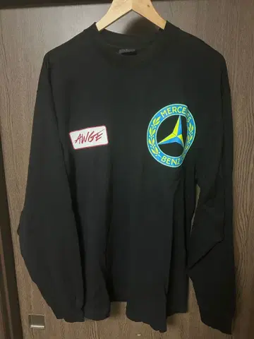 AWGE x Mercedes Benz 롱 슬리브 T셔츠