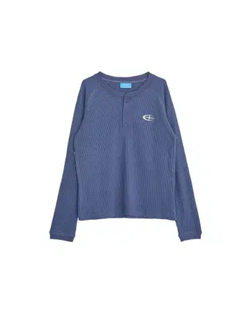 King Gnu 와플 롱 T 블루그레이