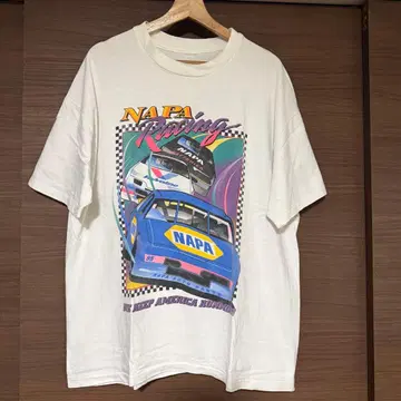 90s NAPA Racing 레이싱T셔츠 XL 상당 빈티지