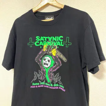 SATANIC CARNIVAL 2021 사타닉 카니발 티셔츠 L