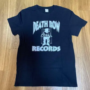 DEATH ROW RECORDS 블랙 티셔츠 L 사이즈