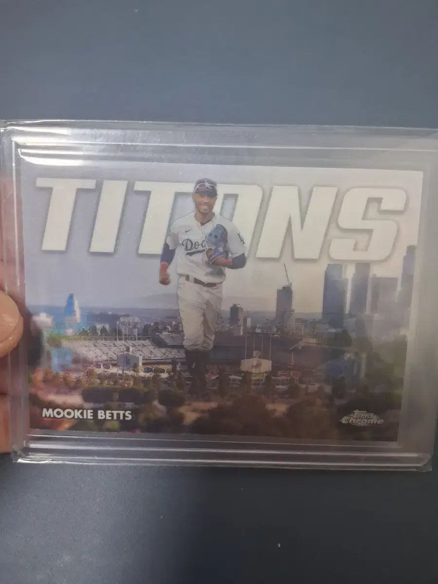 LA다저스 무키 베츠 Topps Chrome 카드