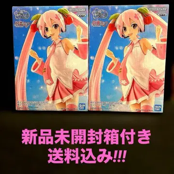 [ 하츠네 미쿠 ] 벚꽃 미쿠 BANPRESTO EVOLVE 2세트