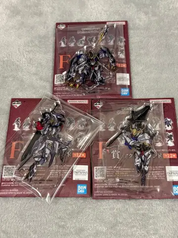 제일복권 건담 철혈의 오펀스 F상 아크릴 스탠드 발바토스 3종 세트