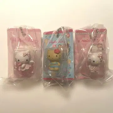 헬로키티 패키지 미니어처 컬렉션 일광화상 엔젤 퀼트 3점