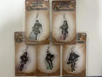 제일복권 진격의 거인 ~생환하라! 조사병단~ I상 아크릴 참 5인 세트